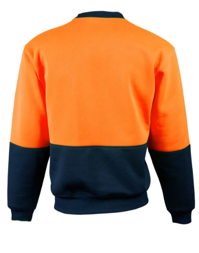 Picture of Winning Spirit, High Visibility Crew Neck Windcheater